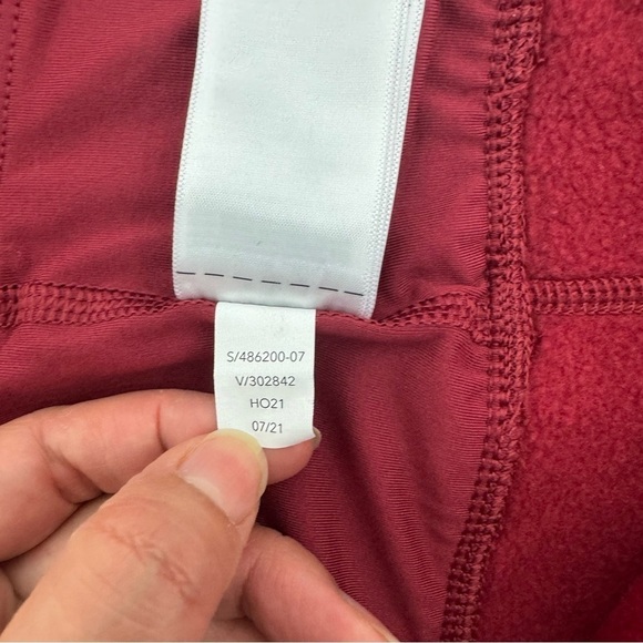 Athleta Altitude Tight in Polartec Power Stretch Red SZ 3X - Picture 10 of 16